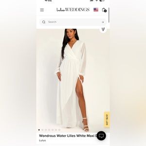 NWT LuLu Bridal Dress